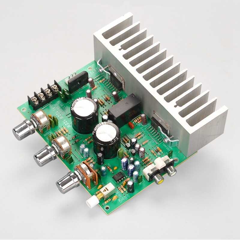 สไตล์ใหม่ DX-7293 ของแท้ TDA7293 2.0 100W+100W Bass Enhanced High Power