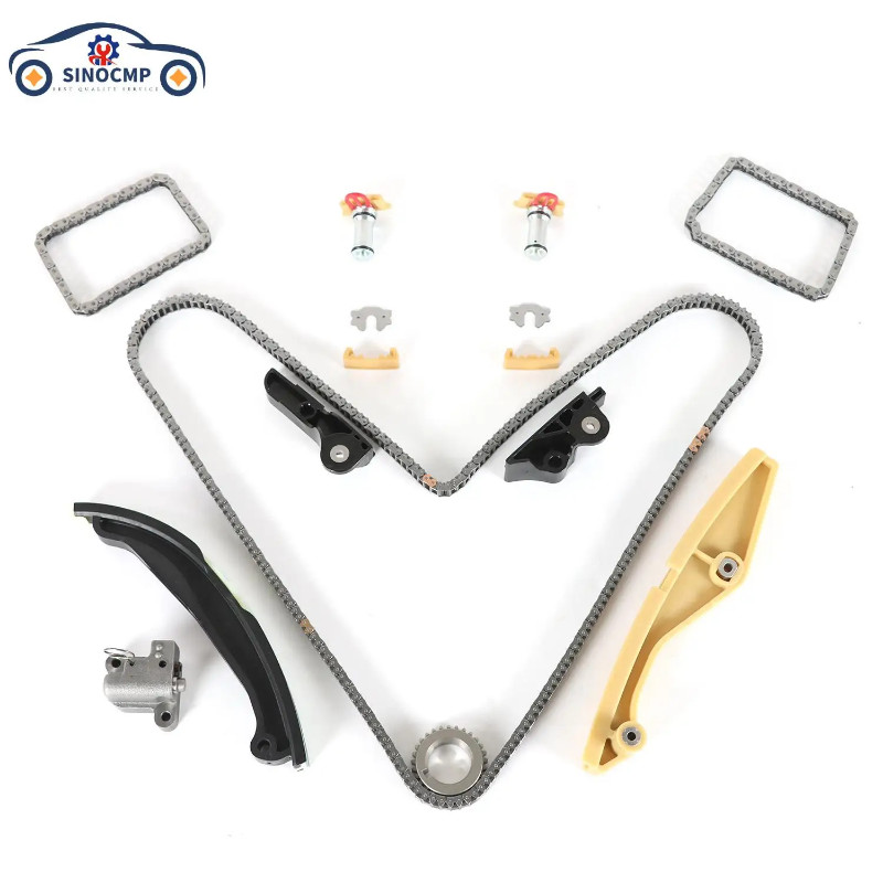 AT4Z-6268-C 1Set Timing Chain Kit For Ford F-150 Mustang Edge Lincoln 3.7L 3.5L DOHC Professional A