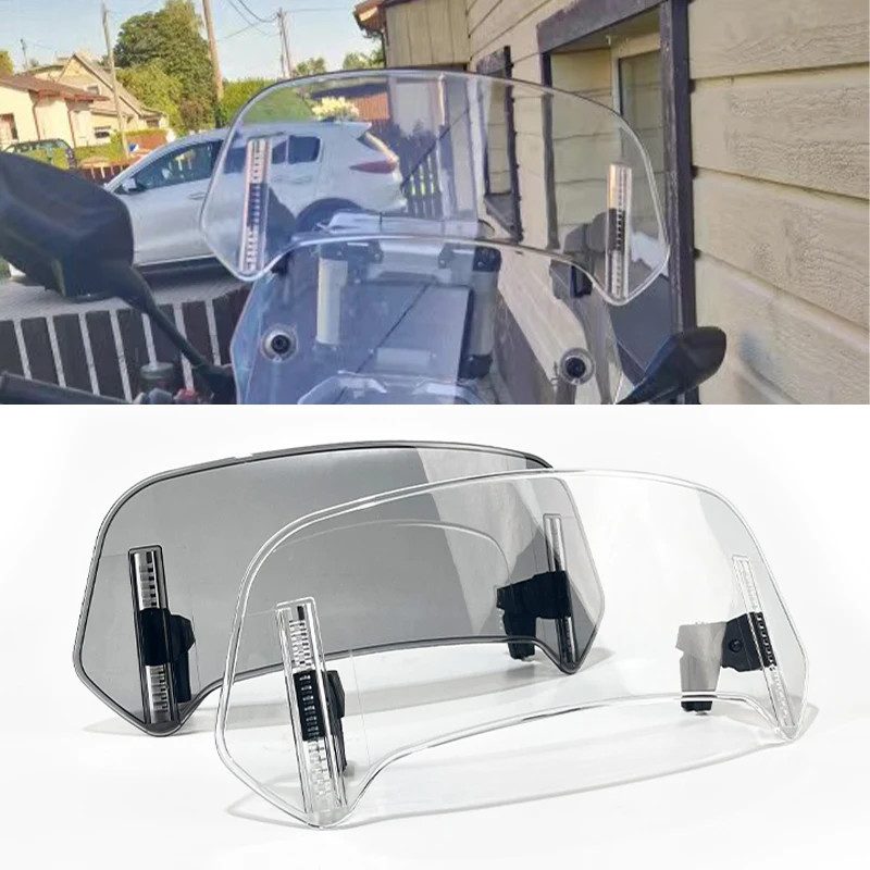 Fit for Suzuki VS 800 DL650 DL1000 DL250 V-STROM 650 1000 XT Motorcycle Windshield Extension Spoile