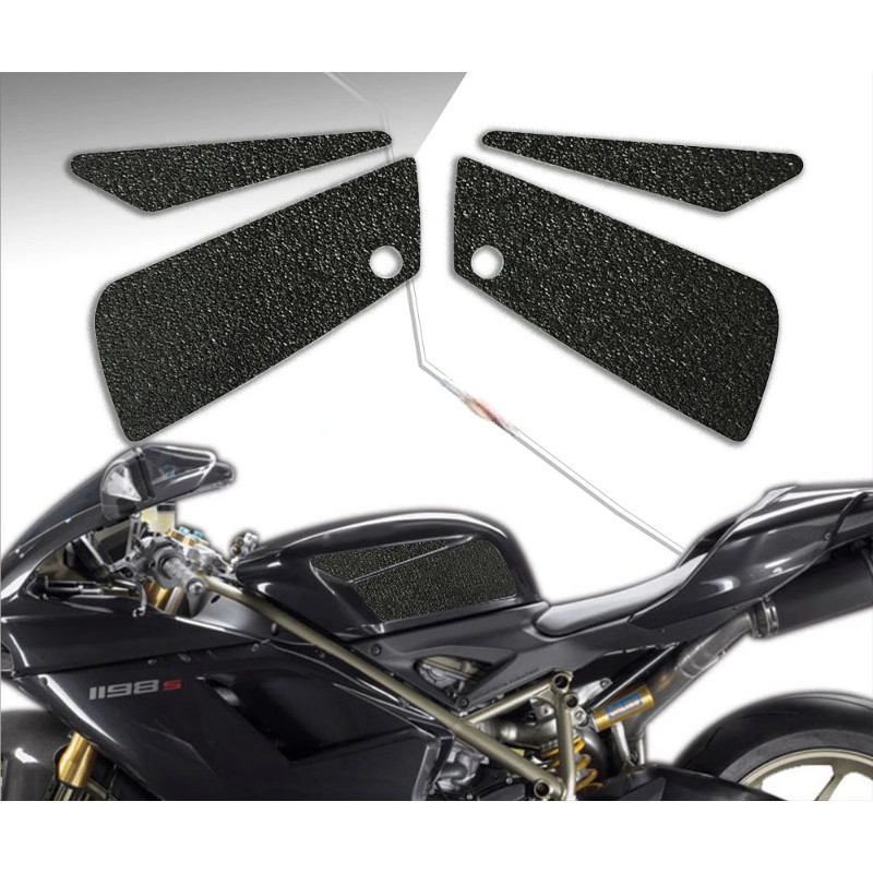 ADESIVI 3D Sticker Decal Emblem Protector Tank Pad Tank grip For DUCATI 08-13 848 07-08 1098 09-11