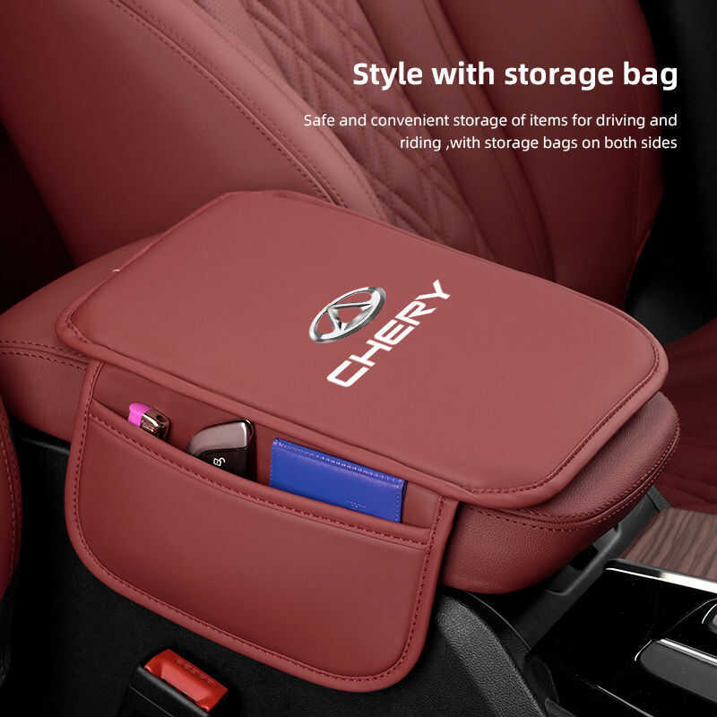 คอนโซลกลางที่เท้าแขน Protector กล่องเก็บ Pad สําหรับ Chery Tiggo 7 Pro 8 4 5 3 2 Amulet T11 5X Fora 