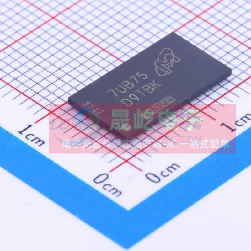 MT40A512M16JY-083E: B Silk Screen Printing D9TBK FBGA-96 หน่วยความจําชิป IC ยี่ห้อใหม่