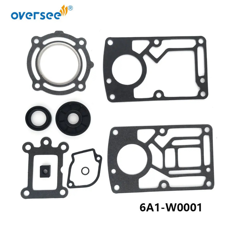 6A1-W0001 Power Head Gasket Kit For Yamaha Outboard Parts 2T 2A 2HP 6A1-W0001-00 6A1-W0001-00-R8
