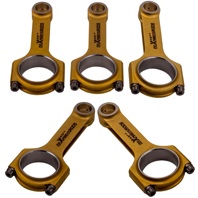 Titanize EN24 4340 Steel Connecting Rods+ARP Bolts For Volvo 850 C70 V70 S60 S70 for S60 S70 2.3 T5