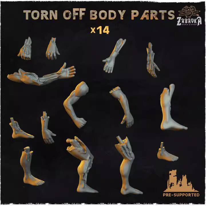 [DND] Corpse Block Scene Accessories Warhammer DND Running Team Board Game Chess Piece DIY Universal