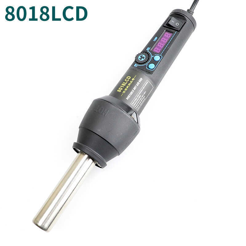 พิเศษสําหรับ 8018LCD แบบพกพา Hot Air ปรับ Hot Air จอแสดงผลดิจิตอลแบบใช้มือถือ Hot Air Desoldering St