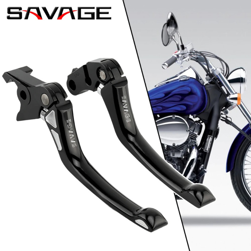 Motorcycle Brake Clutch Levers For HONDA VT 750C 750RS 750DC 750D C2 600C 400 NV400 NV600 Grips Han