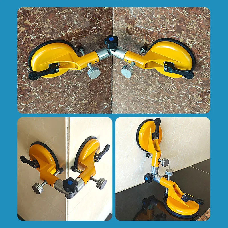 NEW Angle Adjustable Fixed Splicing Suction Cup Right Angle Fixer Glass Tile Slate Angle Installati