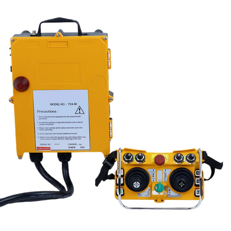 Joystick F24-60 five speed dual beam crane overhead crane tower crane wireless industrial remote co