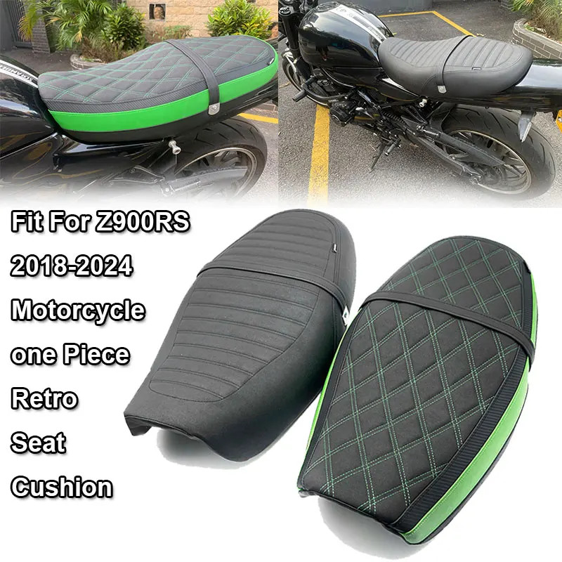 Fit For KAWASAKI Z900RS Z 900RS Z900 RS 2018-2024 Motorcycle Front Driver Rear Passenger Seat Cover
