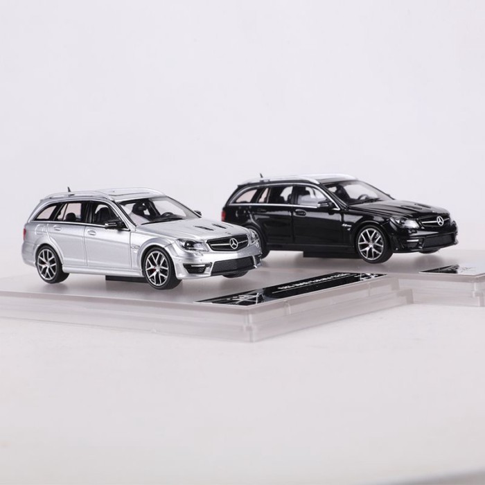 King Model 1: 64 Benz AMG C63 Travel Edition โมเดลรถจําลองโลหะผสม