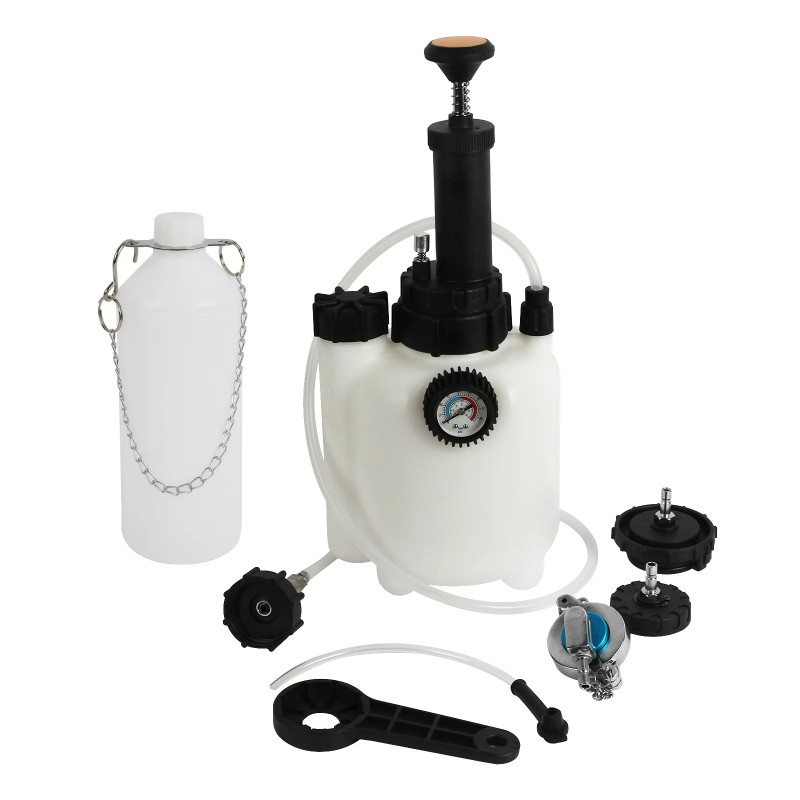 MRCARTOOL 3L Car Manual Brake Bleeder Fluid Oil Changer Waste Bottle Hydraulic Clutch Oil Pump Empt
