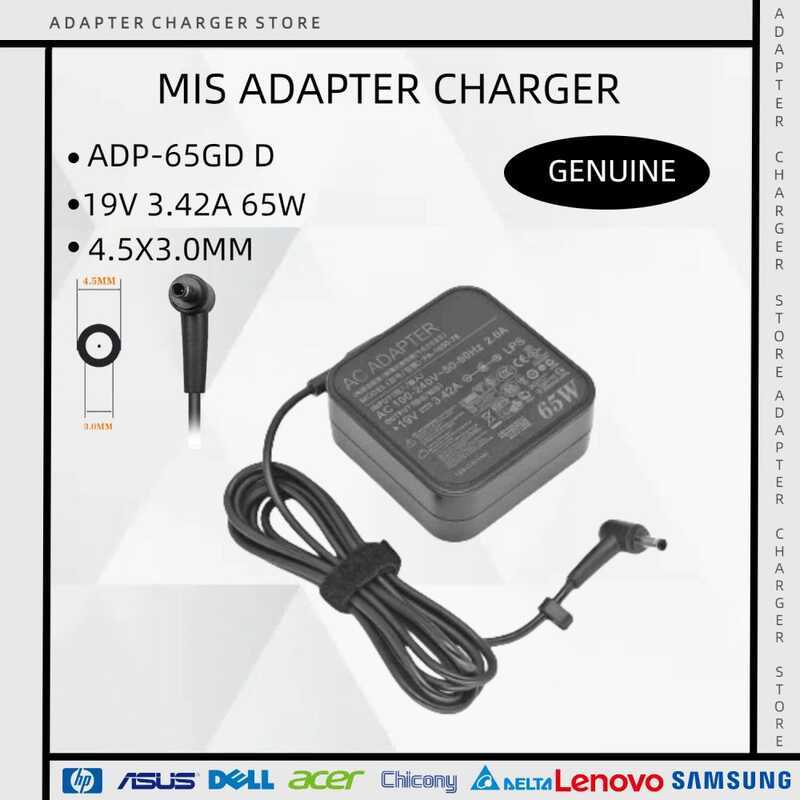 MSI โมเดิร์น 14 B4M B4MW MS-14DK Summit E13 Flip Evo A11MT MS-13P2 สําหรับ 19V 3.42A 65W PA-1650-78 