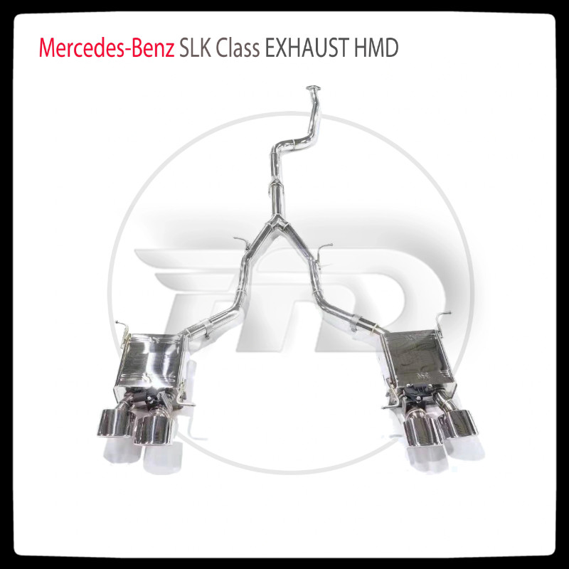 HMD Stainless Steel Exhaust System Performance Catback For Mercedes Benz SLK Class SLK200 SLK280 SL