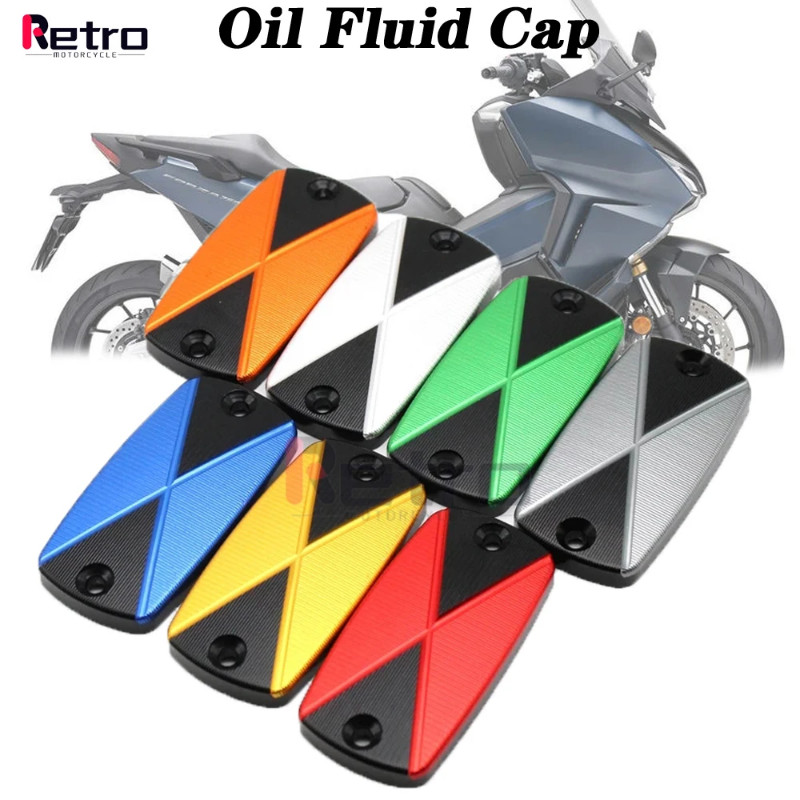 Brake Cylinder Reservoir Cover for HONDA X-ADV 750 NM4 Vultus FJS400 FCS600 Silverwing Motorcycle A
