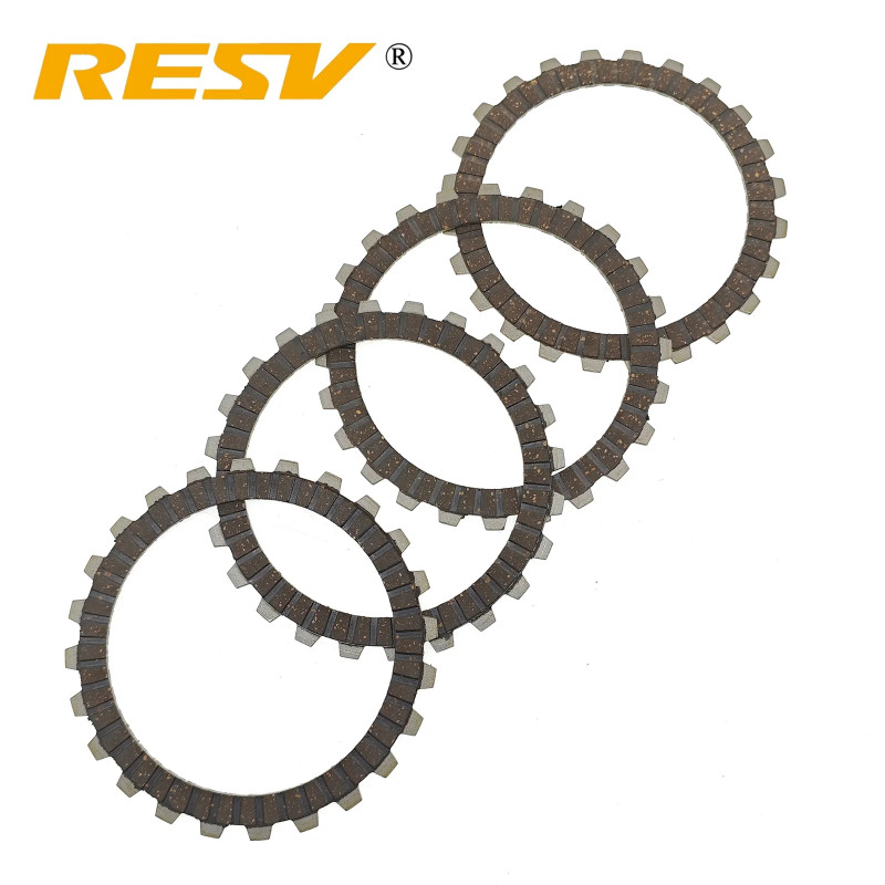 RESV for SDH125-53 WH125-12 KYY125 KYY 125 SDH WH KYY 125 125cc Clutch Friction Plates Kits 4pcs 24