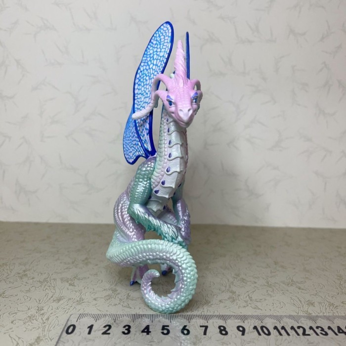 Safari Dragonfly Dragon Flying Dragon Myth Magic จําลองสัตว์ไดโนเสาร์รุ่นเด็กความรู้ความเข้าใจ Early