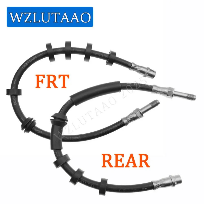 1/2pcs Frt or Rear Axle Brake Hydraulic Hose Line 8R0611707A 8R0611707B 8K0611775J 8K0611775B 8K061