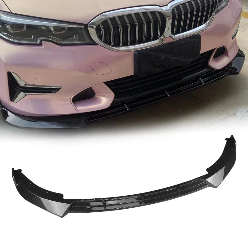 Front Spoiler Lip Blade Bumper Guard Splitter Auto Accessories For BMW 3-Series G20 G21 Sport Line