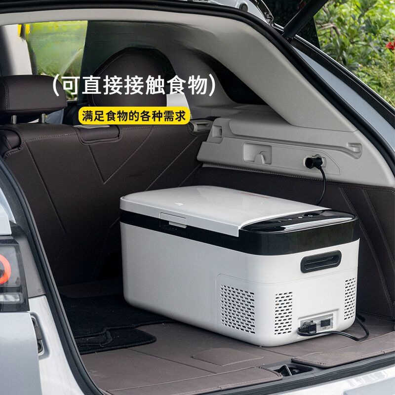 L6F ตู้เย็นในรถยนต์ 55W ตู้เย็นขนาดเล็กในรถยนต์ Coolable-20°C Realize Outdoor/Household/Cars Need to