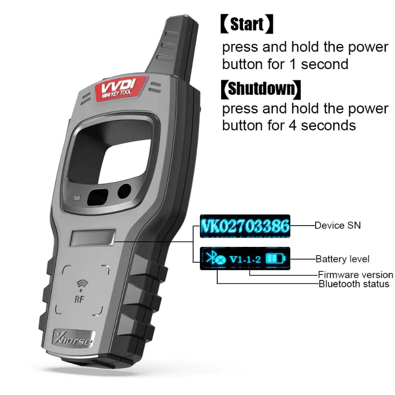 Xhorse VVDI Mini Key Tool Remote Key Programmer ID48 License thumbnail 3