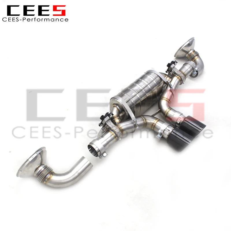 CEES Catback Exhaust System for Porsche 911 991.1/991.2 GT3 2010-2019 Tuning High Performance Stain