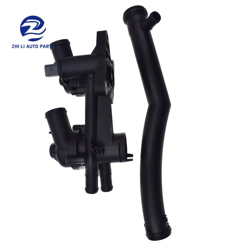 03C121026M 03C121111AE 03C121065K  03C121065B Thermostat Housing & Pipe Set Fit For VW Vento Jetta
