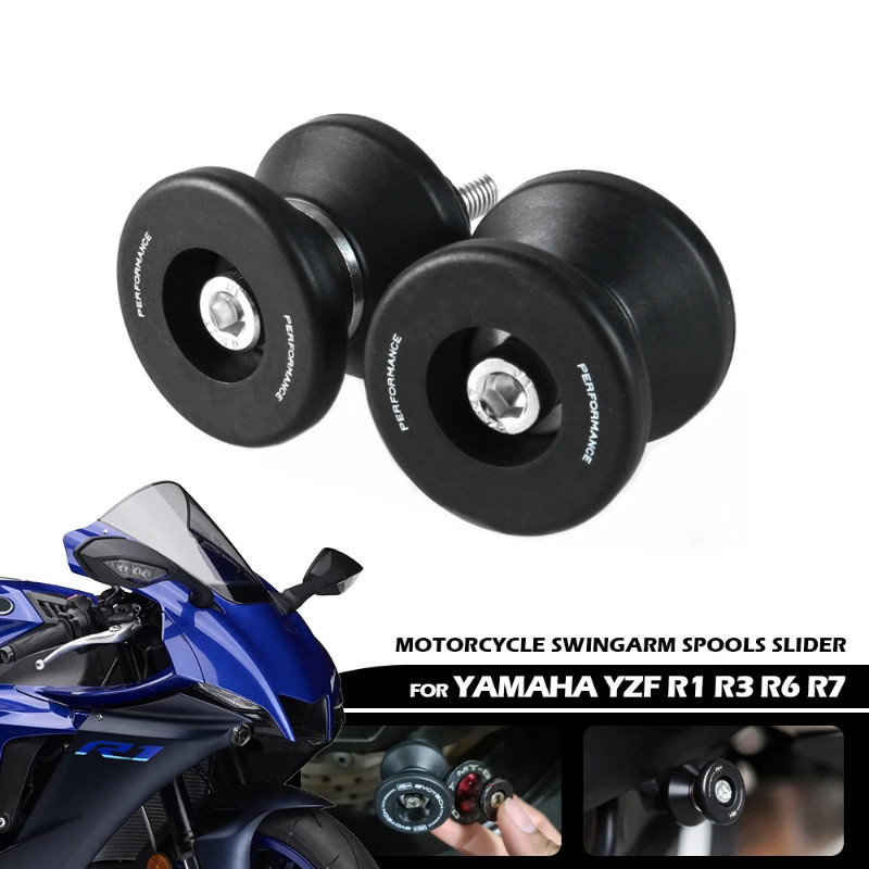 R3 R25 Motorcycle Modified Accessories For R1 R6 R7 MT03 MT09 MT10 FZ1 FZ8 TDM900 Swingarm Spools R