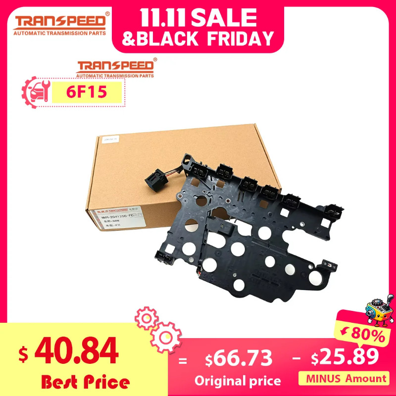 TRANSPEED 6F15 6F35 Auto Transmission Valve Body Connector Plate For LINCOLN MKC FORD ESCAPE EXPLOR