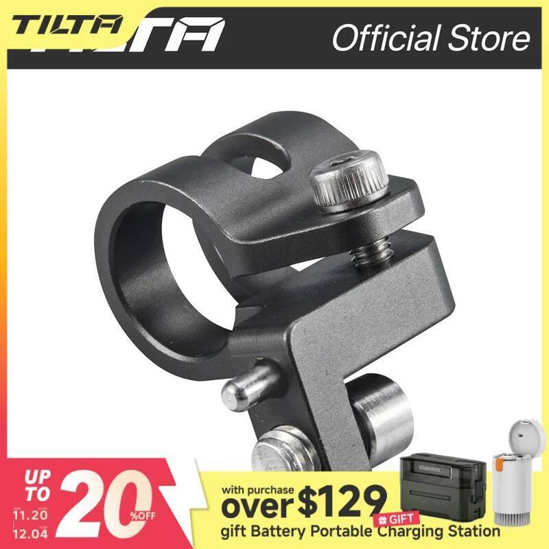 TILTA TA-BSRA-15-G 15 มม.ด้านล่างเดี่ยว Rod Holder & Top & ด้านข้างอะแดปเตอร์สําหรับ Tilta BMPCC 4k 