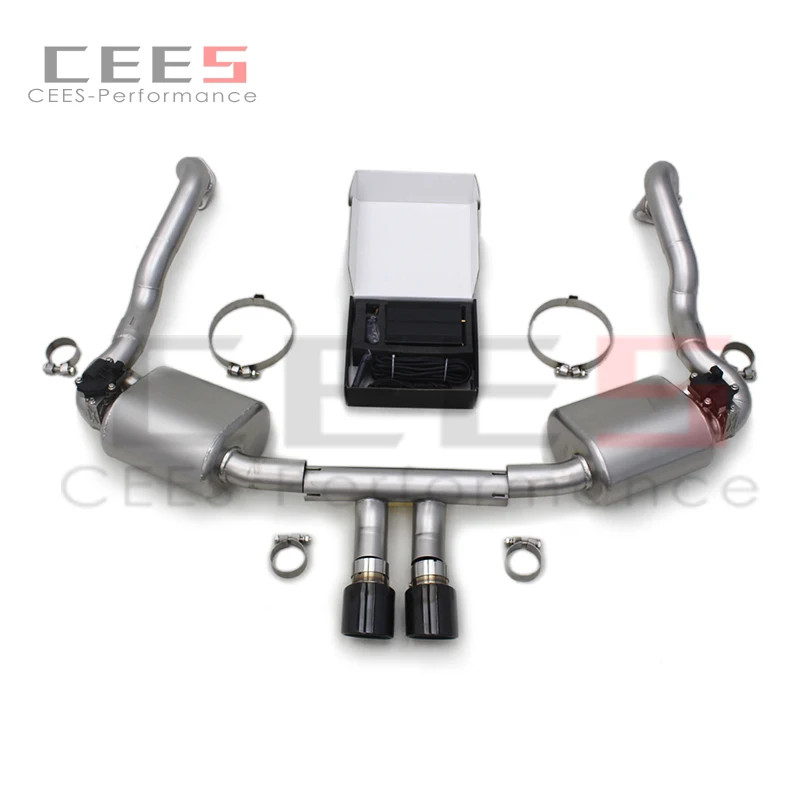CEES Catback Exhaust System For Porsche 981 Boxster/Cayman 2.7/3.4 2012-2015 Racing Exhaust Pipes S