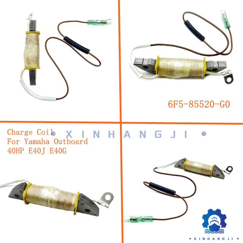 6F5-85520-G0 Coil Charge For Yamaha Outboard 2 stroke 40HP/E40J /E40G-- (40J),,Parsun T36 Outboard,