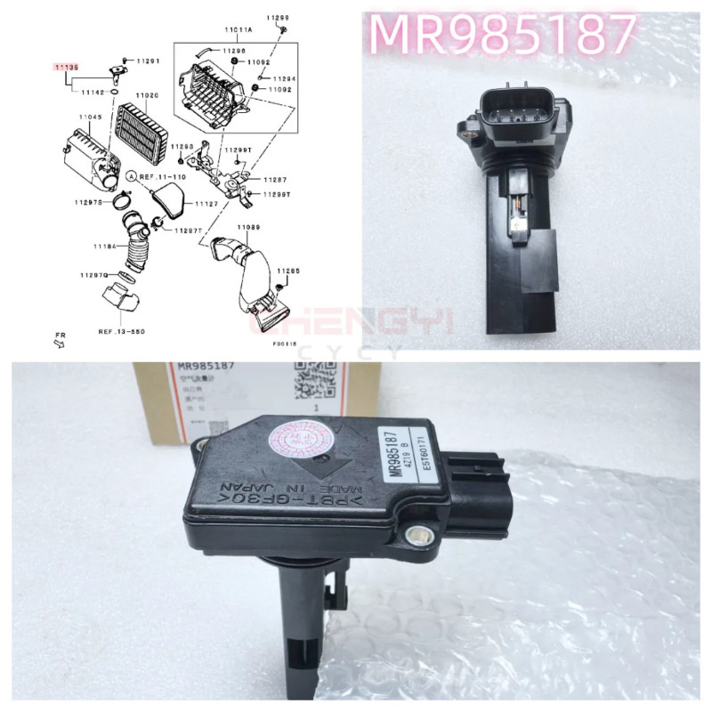 4B10 4B11 4B12 MAF Air Flow Sensor Fit For Pajero Montero V87W V93W V97W Outlander ASX GA2W CW5W CY
