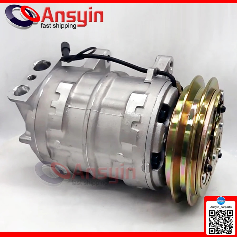 24V 12V AC Compressor DKS15CH For 2001-2005 Isuzu NPR / NPR-HD L4 4.8L 506211-7770 506011-9611 5060