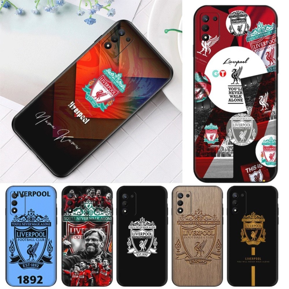 P9 Liverpool Football Club สําหรับ Realme 12 Lite Narzo X2 70X N65 GT neo 3T P1 ความเข้ากันได้ TPU S