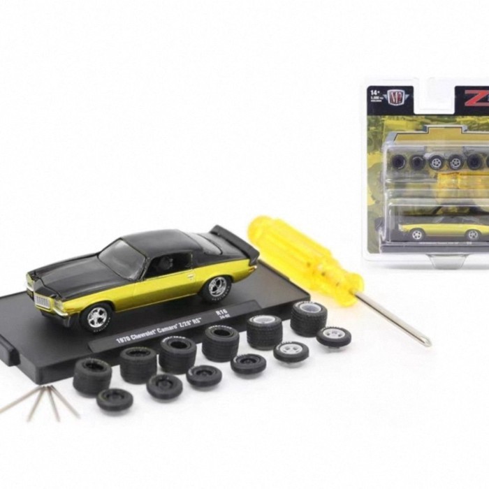 M2 1/64 1970 Chevrolet Camaro Z/28 RS โมเดลรถอัลลอย