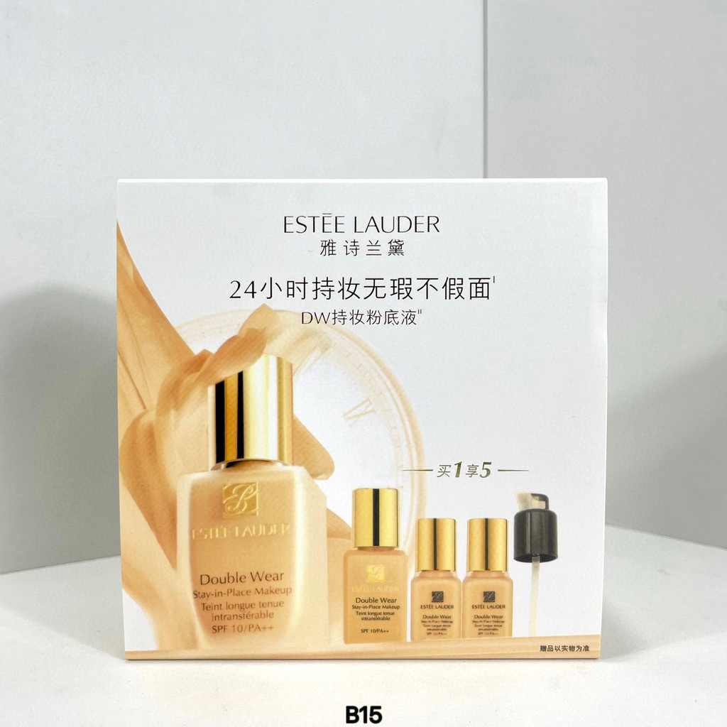 [Shopee Special Selection] Original Order/110 Estee Lauder dw Liquid Foundation 3+1 ชุด!บรรจุ 30ml+1