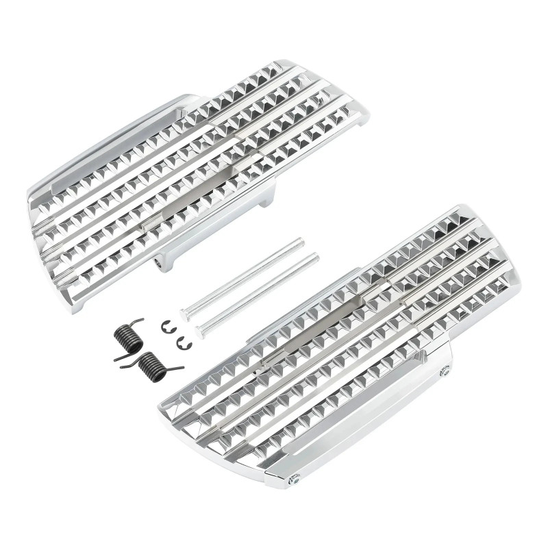 Motorcycle Front Driver Rider Footboard Kits For Harley Softail Fat Boy 114 FLFBS 2018-2024