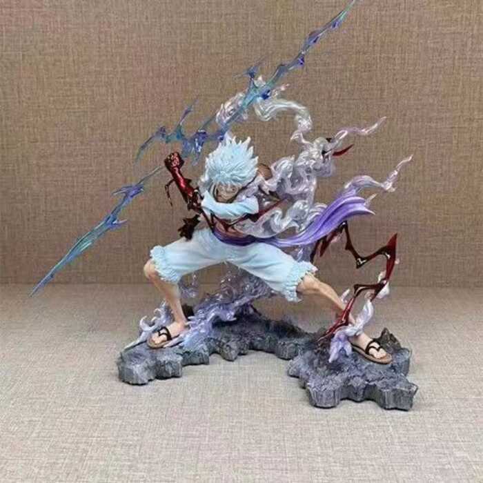 One Piece Wink Nika Raiden Nika Fifth Gear Nika Luffy อะนิเมะของเล่นรูป