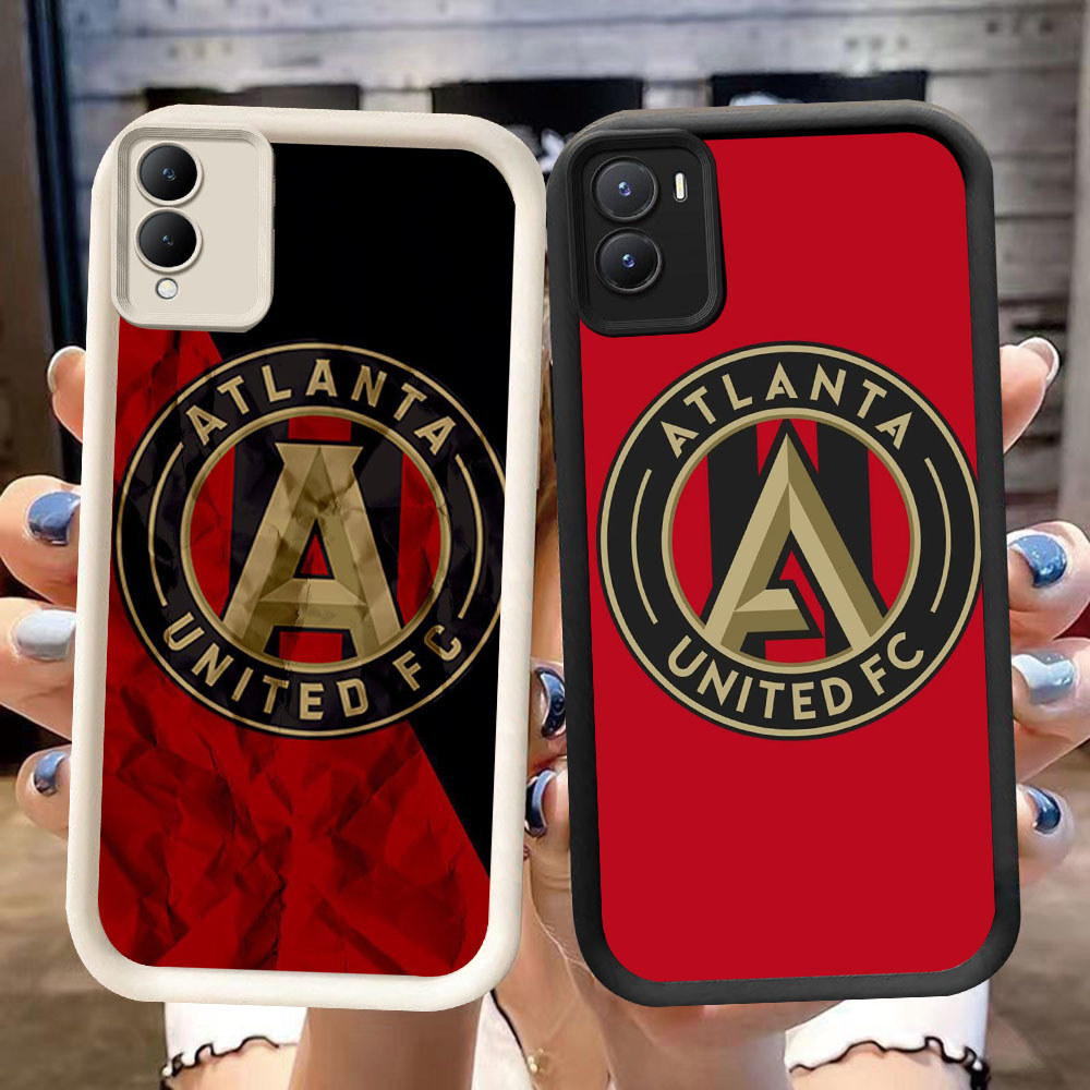 DJ-44 Serie Atalanta เคสซิลิโคนสีดําและสีขาวสําหรับ VIVO IQOO Z10 Y56 Y35 Y17S V60 Y28 2024 5G