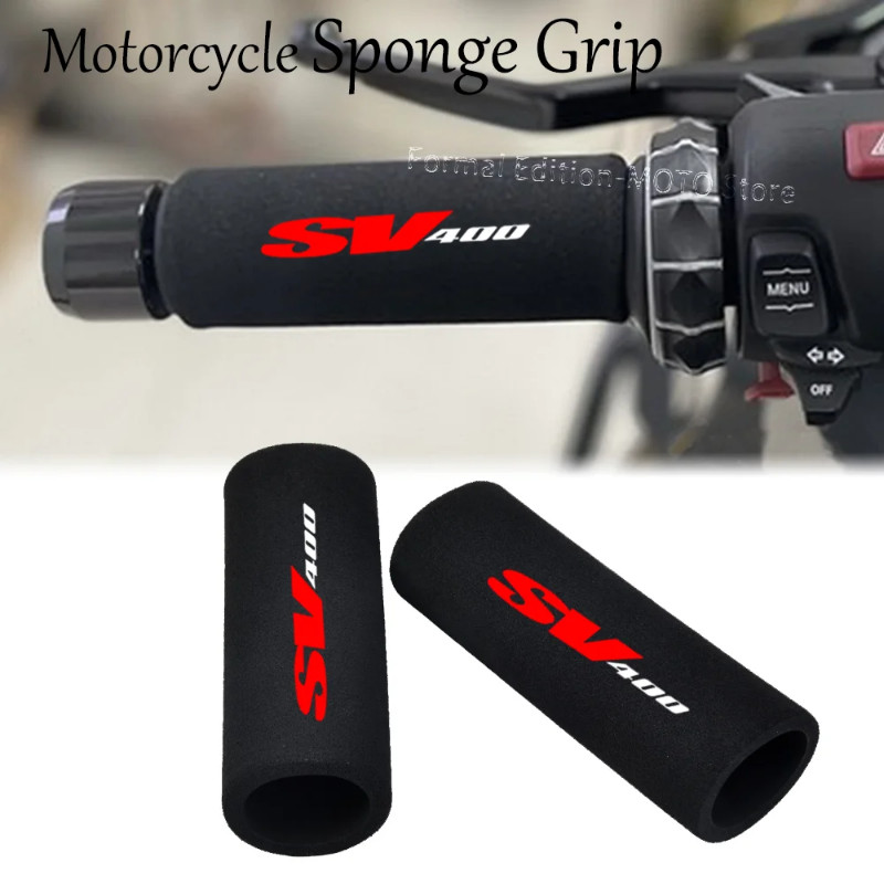 Handlebar Grip Sponge Cover for Suzuki SV400 SV1000 SV1000S 400S SV 650S/R/X Shockproof Non-slip Mo