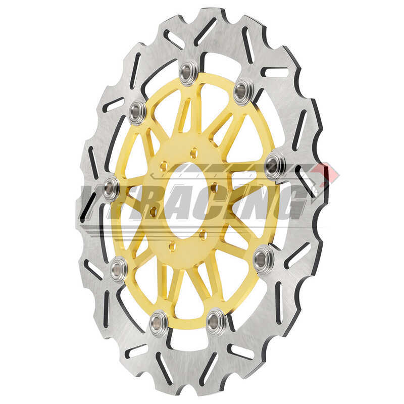 เหมาะสําหรับ Yamaha SZR660/SRX600/SRX400/TZR250 แผ่นดิสก์เบรคหน้า