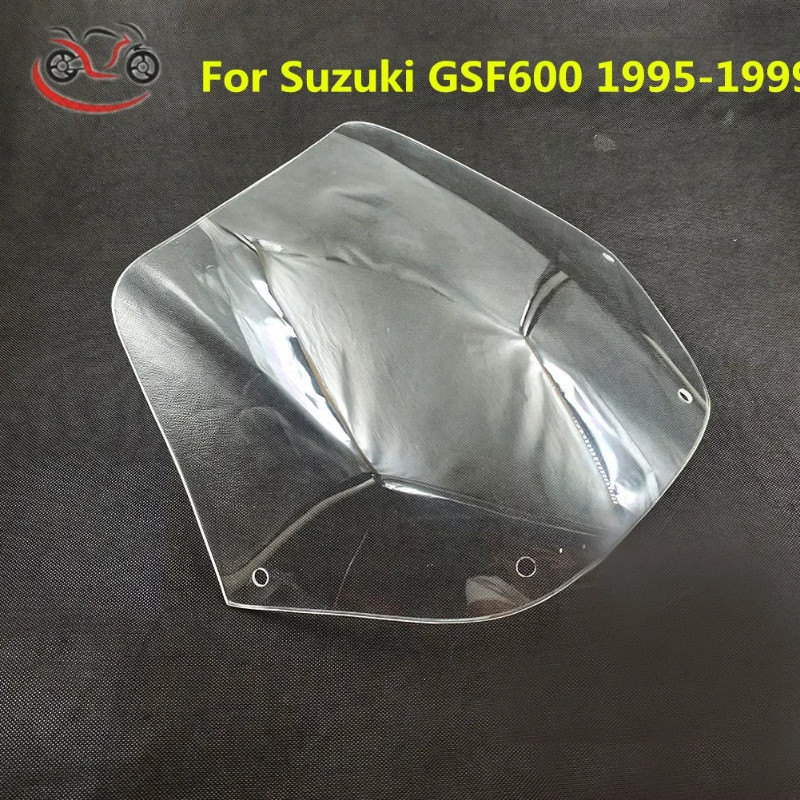 Motorcycle Windshield WindScreen for Suzuki Bandit 600 1200 GSF600 1995-1999 / GSF1200 1996-2000 Fr