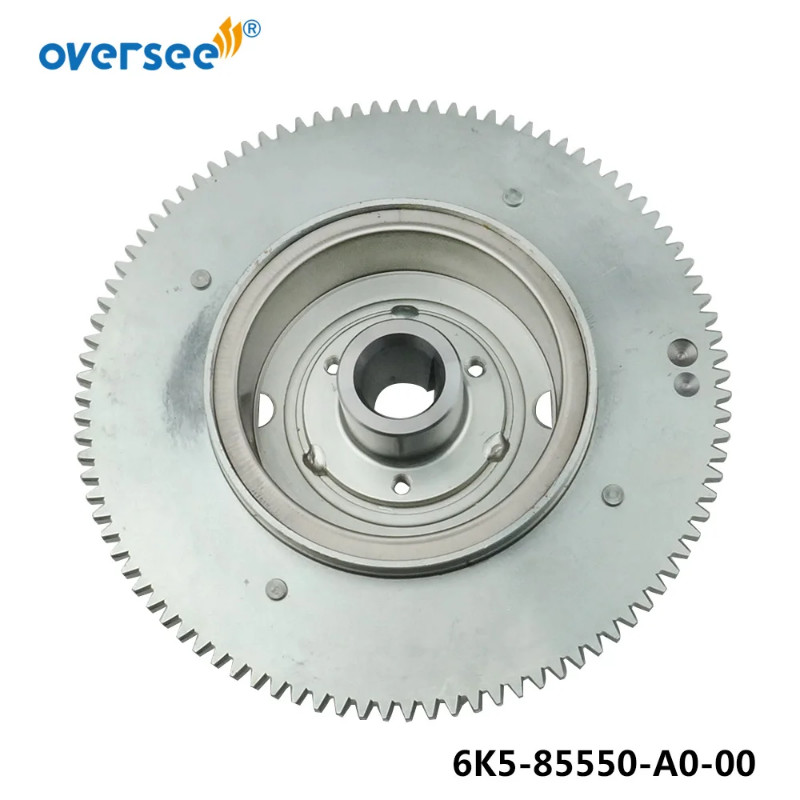 6K5-85550-00 Flywheel Rotor  For Yamaha Outboard Engine 2-Stroke 60HP 70HP 6K5-85550-A0 6K5-85550-A