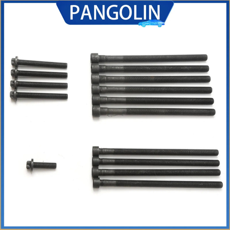 PANGOLIN Engine Head Bolts Kit 11122212157 for BMW 1 3 4 5 X1 X3 X4 X5 N20 Fits N20B20 N26B20 Model