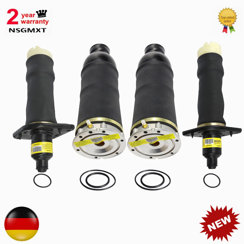 AP01 New 4 Pcs Air Suspension Spring Bags Kit For Audi A6 C5 Allroad Quattro 4Z7616052A 4Z7616051A