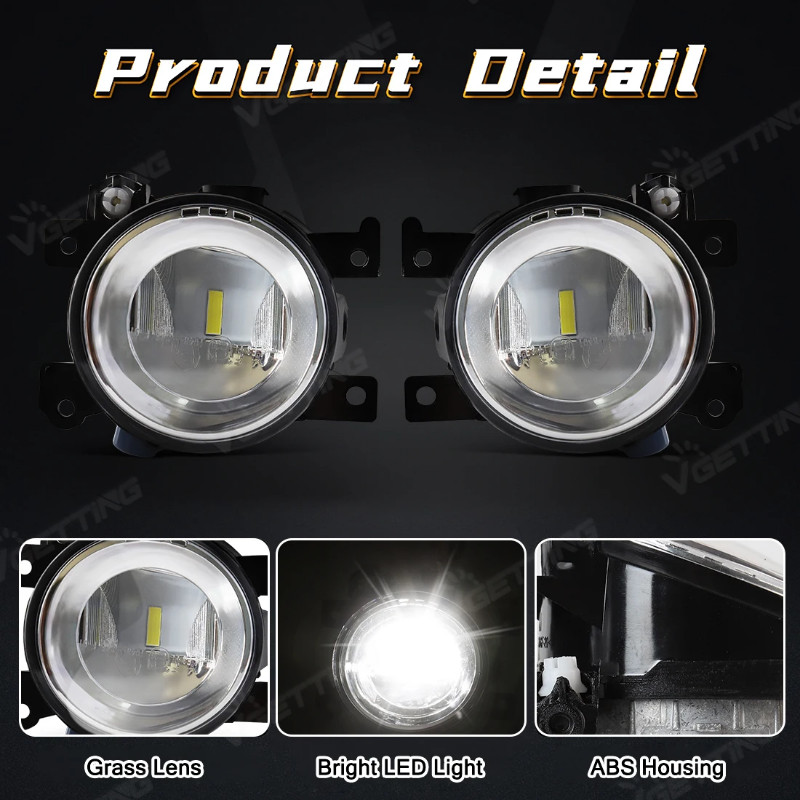 LED Fog Lamp Assembly For Infiniti Q50 QX50 Q60 QX60 Q70 Q70L QX80 2014 2015 2016 2017 2018 2019 20