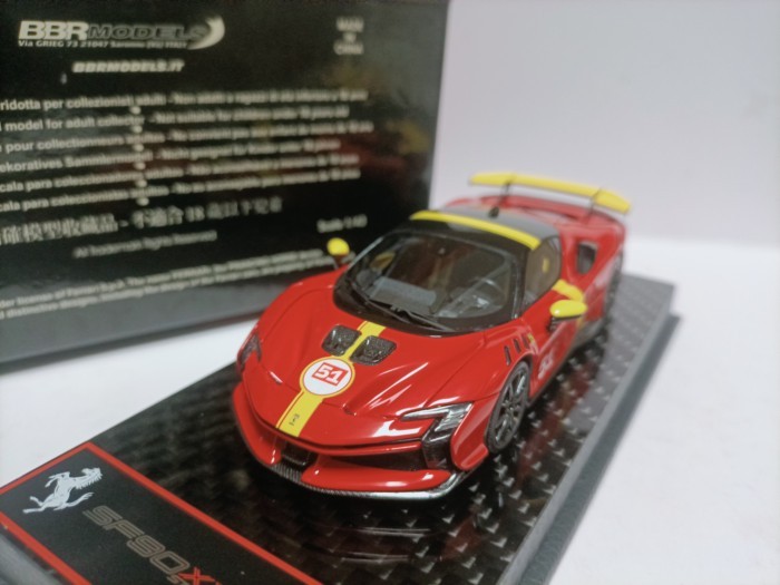 BBR 1 43 Ferrari LeMans Racing รุ่น SF90XX Stradale Livery LeMans2023