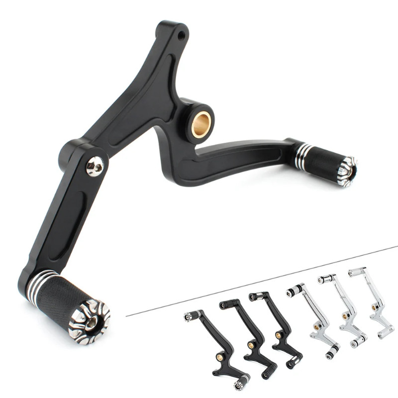 Motorcycle Heel Toe Gear Shift Lever Shifter Level Pedal For Indian Scouts Hussar Bobber 2015 2016