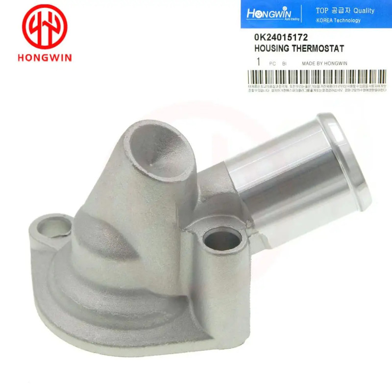 Hongwin 0K24015172 NEW Aluminum Engine Coolant Thermostat Housing Fits for Honda Acura K20 K24